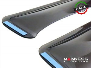 FIAT 500 Side Window Air Deflectors - Farad